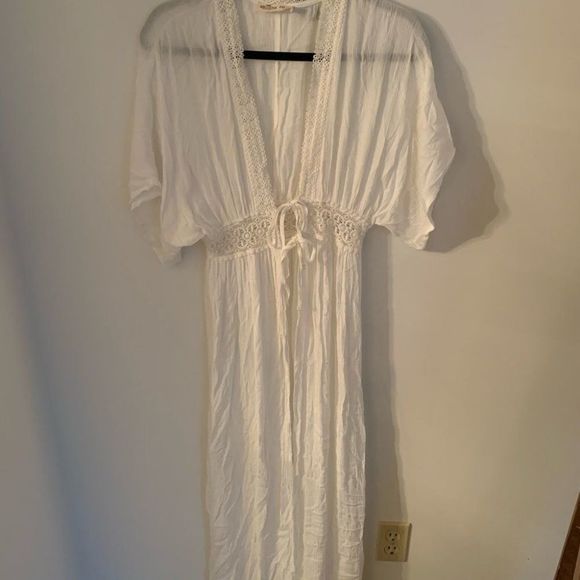 Tie-Front Maxi Cover-Up - Picture 4 of 5